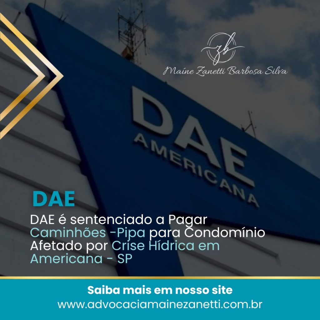 DAE É Sentenciado a Pagar Caminhões-Pipa para Condomínio Afetado por Crise Hídrica em Americana - SP 💧