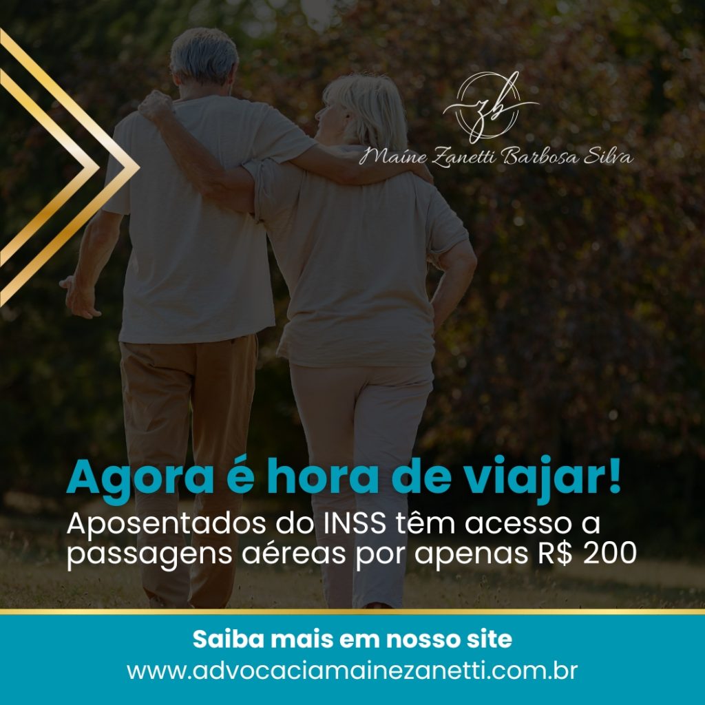 Governo Lança Programa de Passagens Aéreas a R$ 200 para Aposentados do INSS
