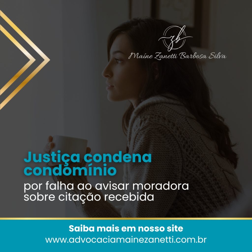 Condomínio é Condenado por Falha ao Avisar Moradora Sobre Citação⚠️